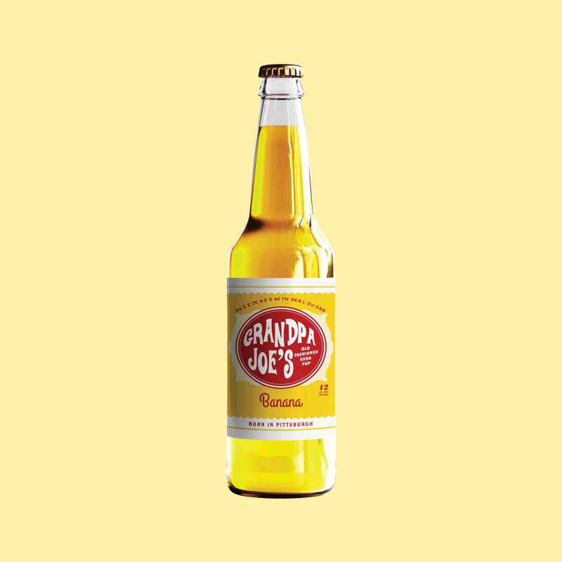 Grandpa Joe's Banana Soda 12oz (USA)