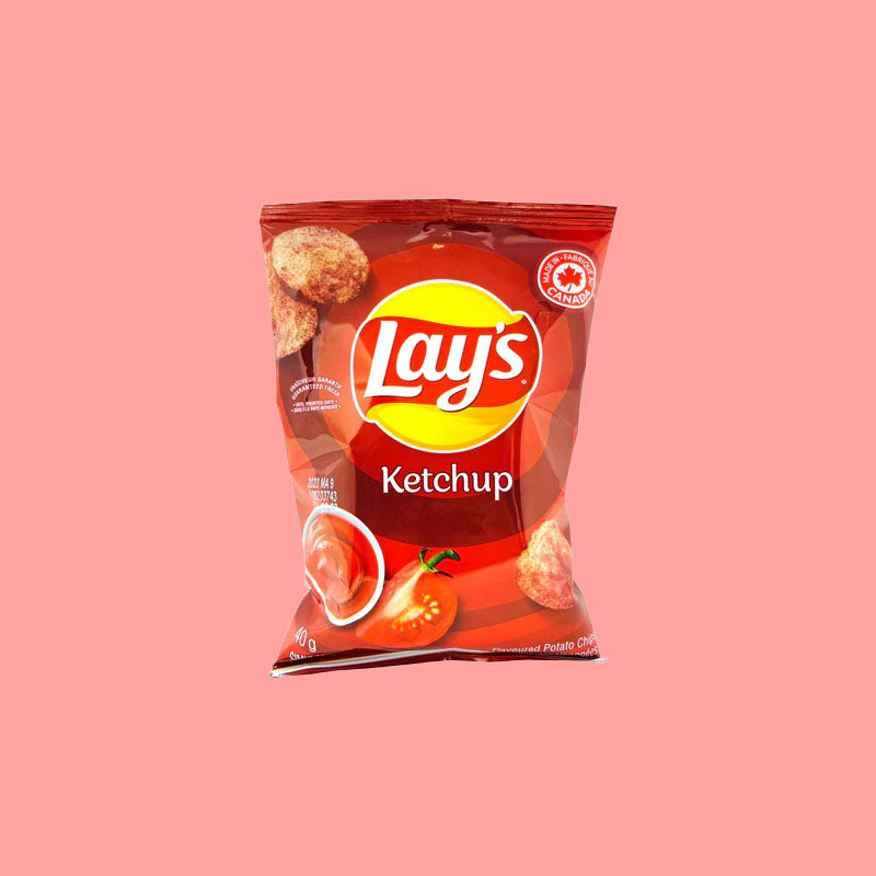 Lay's Ketchup Chips 40g (Canada)