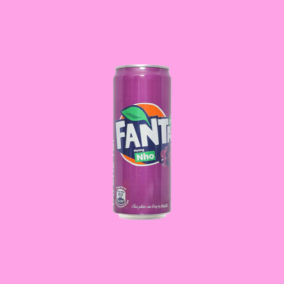 Fanta Grape Huong Nho 320ml (Vietnam)