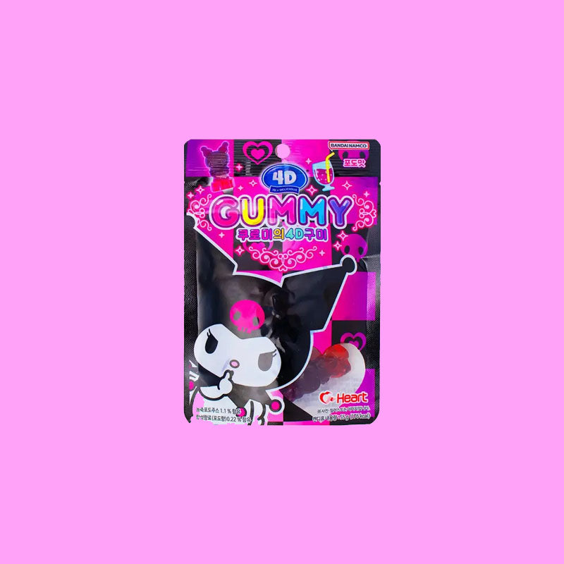 Kuromi 4D Gummy Grape 55g (Korea)