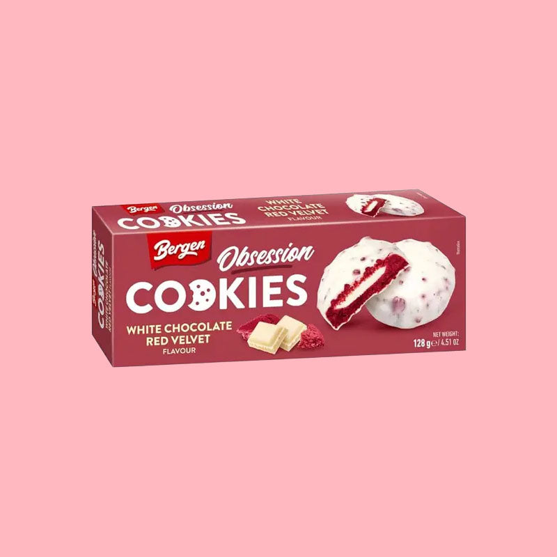Bergen Cookies Red Velvet 128g (Europe)