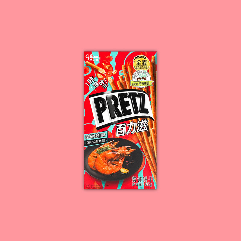Glico Pretz Spicy Shrimp 65g (China)