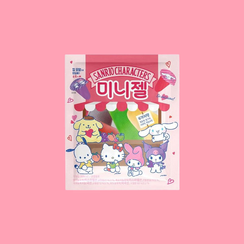 Sanrio Characters Mini Jelly Candy Cups 108g (Korea)