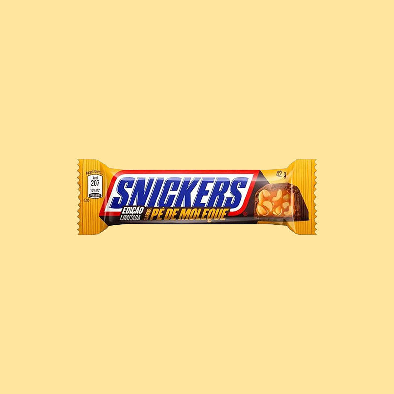 Snickers Pe De Moleque Peanut Brittle 42g (Brazil)
