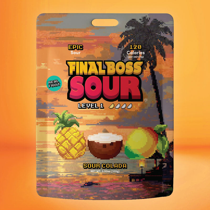 Final Boss Sour | Sour Colada | Level 1 (100g)