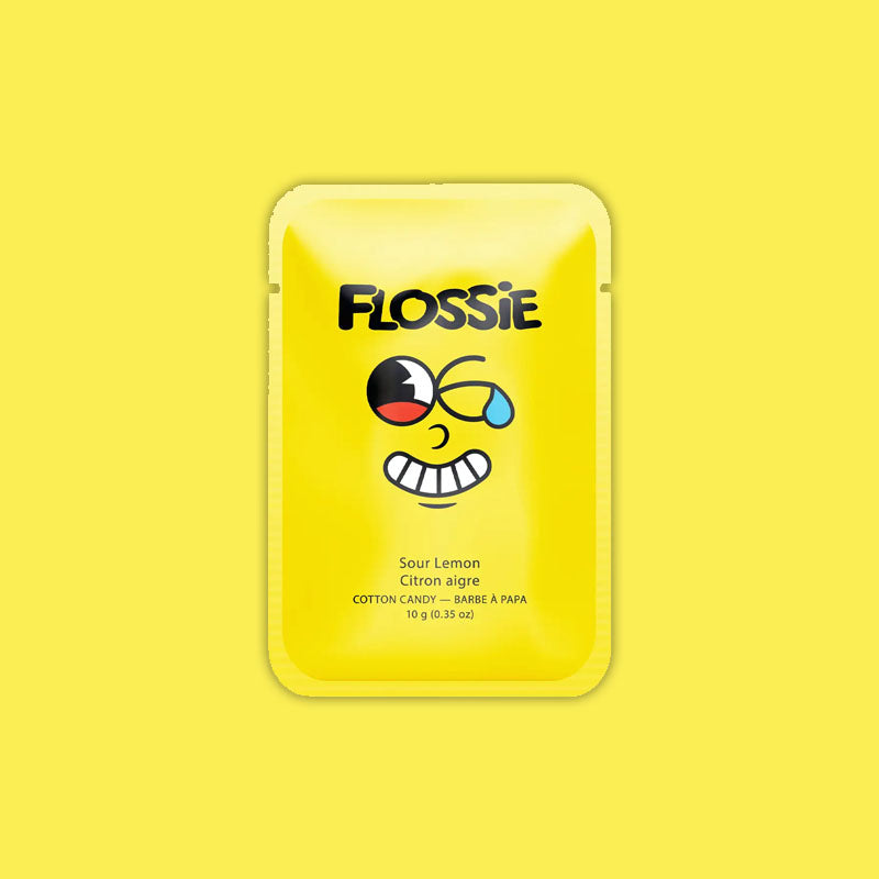 Flossie Cotton Candy Sour Lemon 10g (USA)