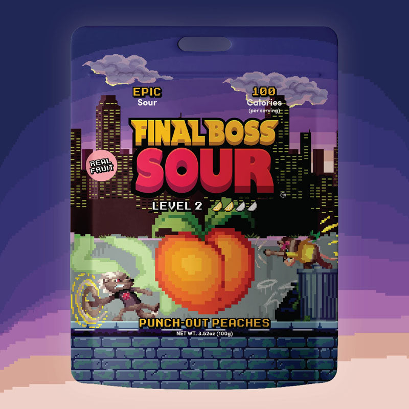 Final Boss Sour | Punch-Out Peaches | Level 2 (100g)