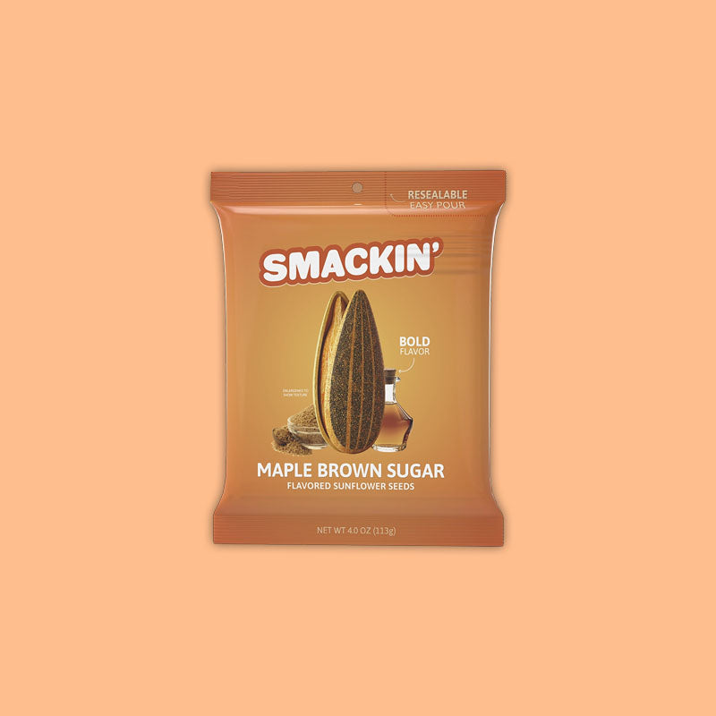 Smackin' Sunflower Seeds Maple Brown Sugar 4oz (USA)
