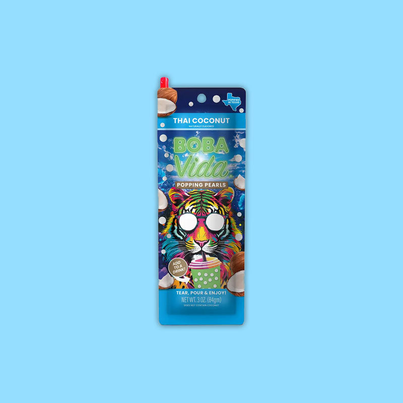 Bobavida Popping Boba Thai Coconut 84g (United States)