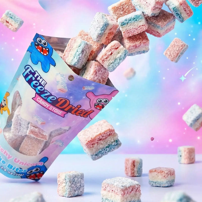 Freeze Dried - Crunchy Unicorn Cake Bites 2.8oz