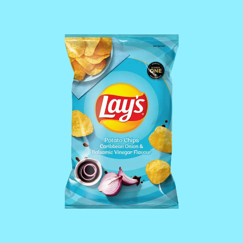 Lay's Carribean Onion & Balsamic Vinegar 120g (South Africa)