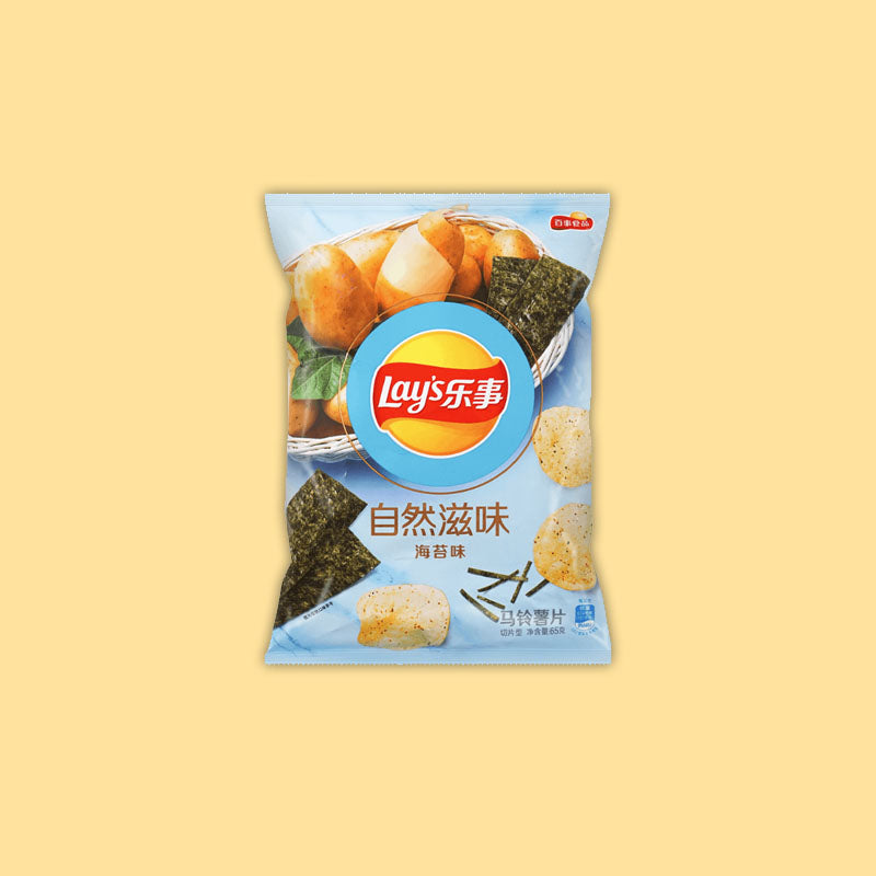 Lay's Refreshing Seaweed 65g (China)