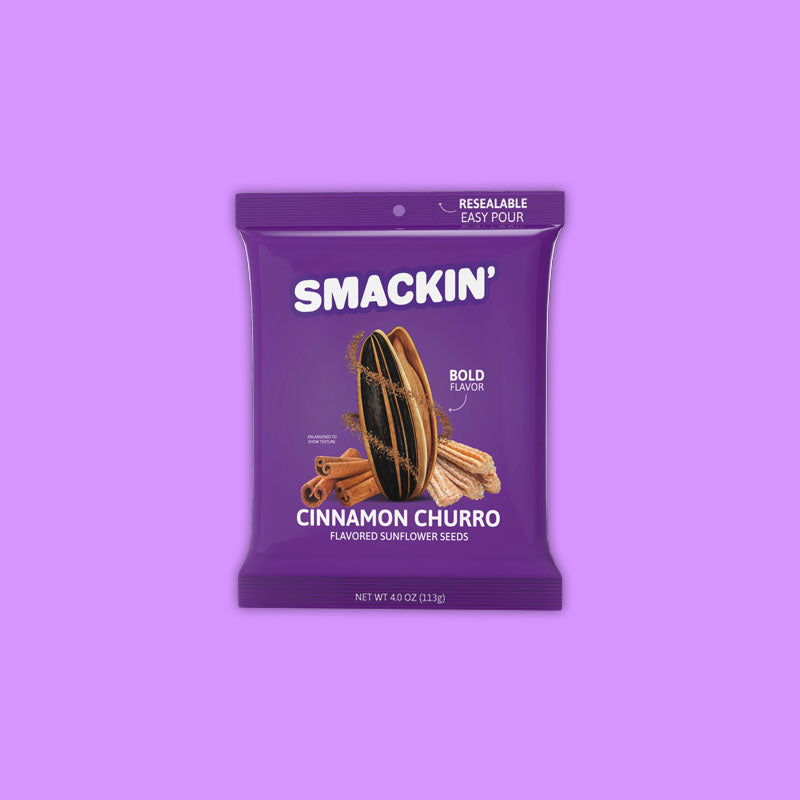 Smackin' Sunflower Seeds Cinnamon Churro 4oz (USA)