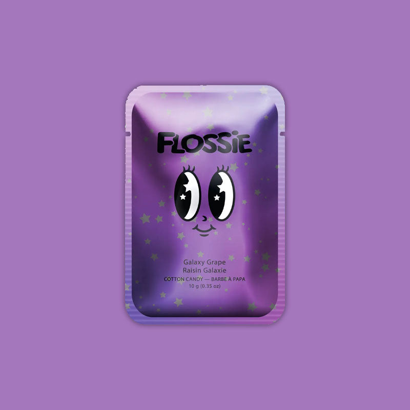 Flossie Cotton Candy Galaxy Grape 10g (USA)