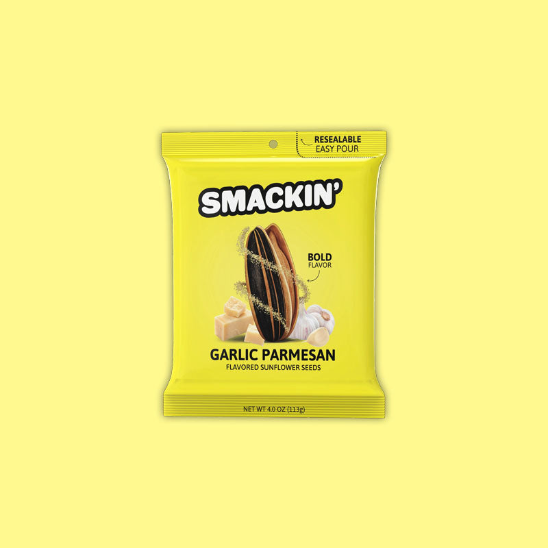 Smackin' Sunflower Seeds Garlic Parmesan 4oz (USA)