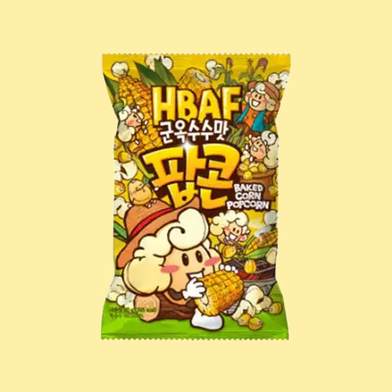 HBAF Sweet Corn Popcorn 80g (Korea)