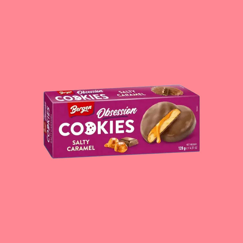 Bergen Cookies Salty Caramel 128g (Europe)