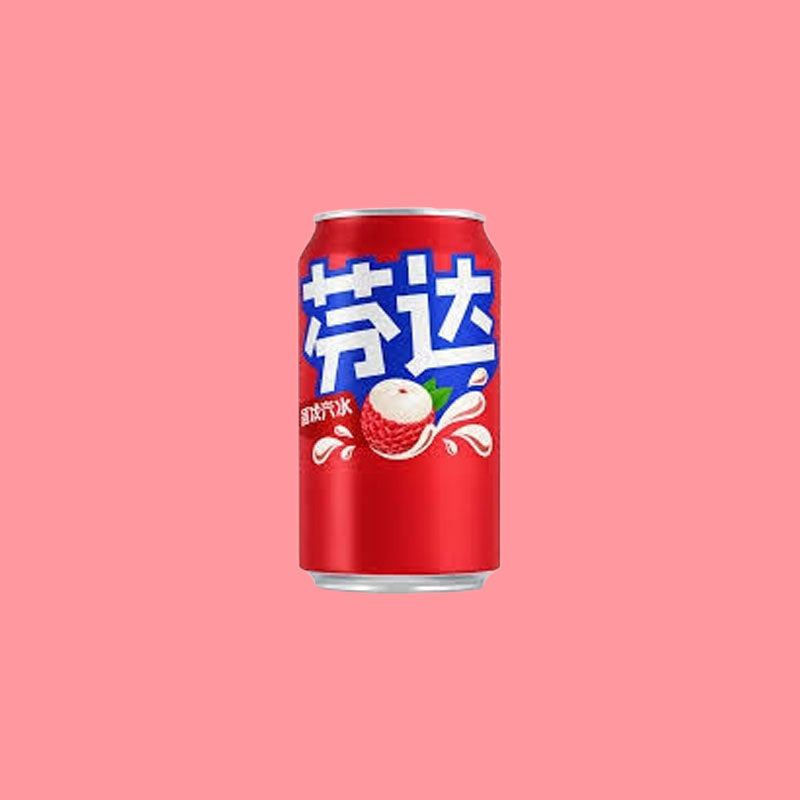 Fanta Burst Lychee 330ml (Taiwan)