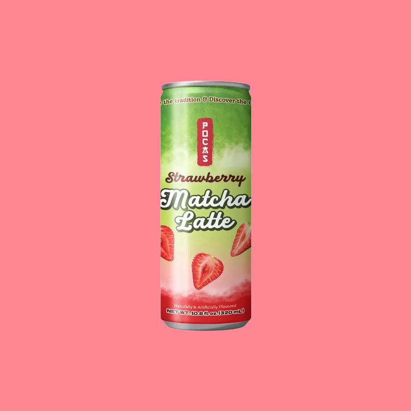 Pocus Strawberry Matcha Latte 320ml (Taiwan)