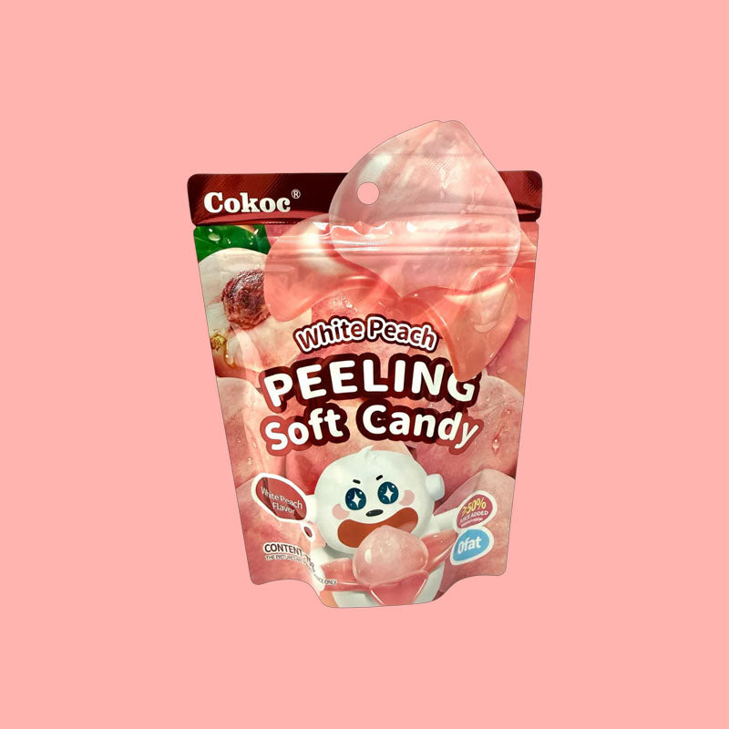 Cokoc Peeling Soft Candy White Peach 60g (Taiwan)
