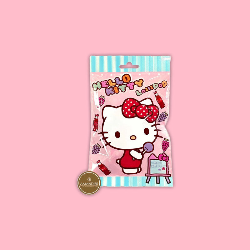 Hello Kitty Lollipop Cola & Grape Flavor 78g (Taiwan)