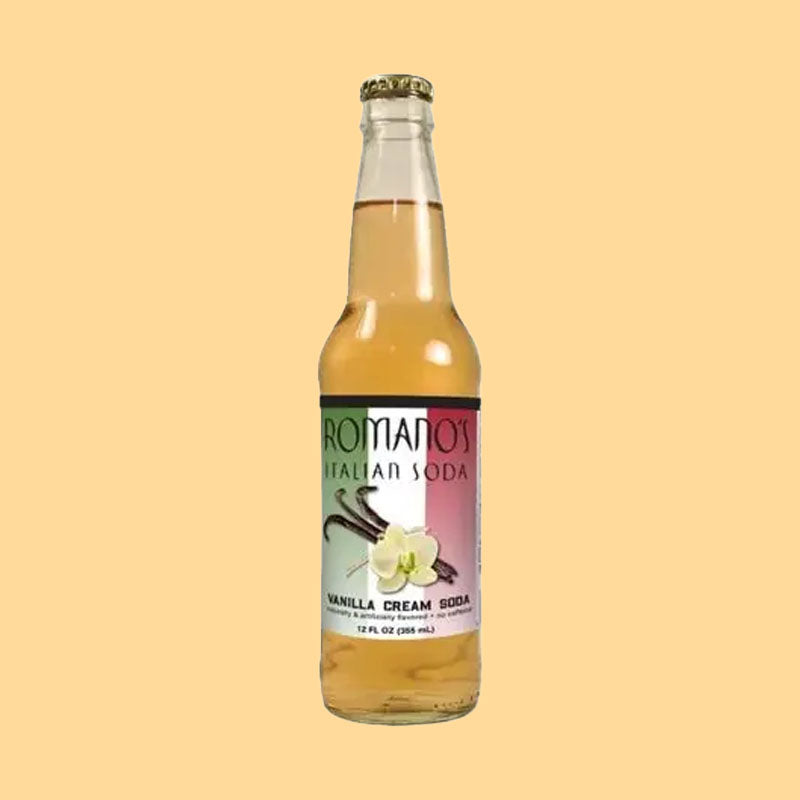 Romano's Italian Soda Vanilla Cream 12oz (USA)