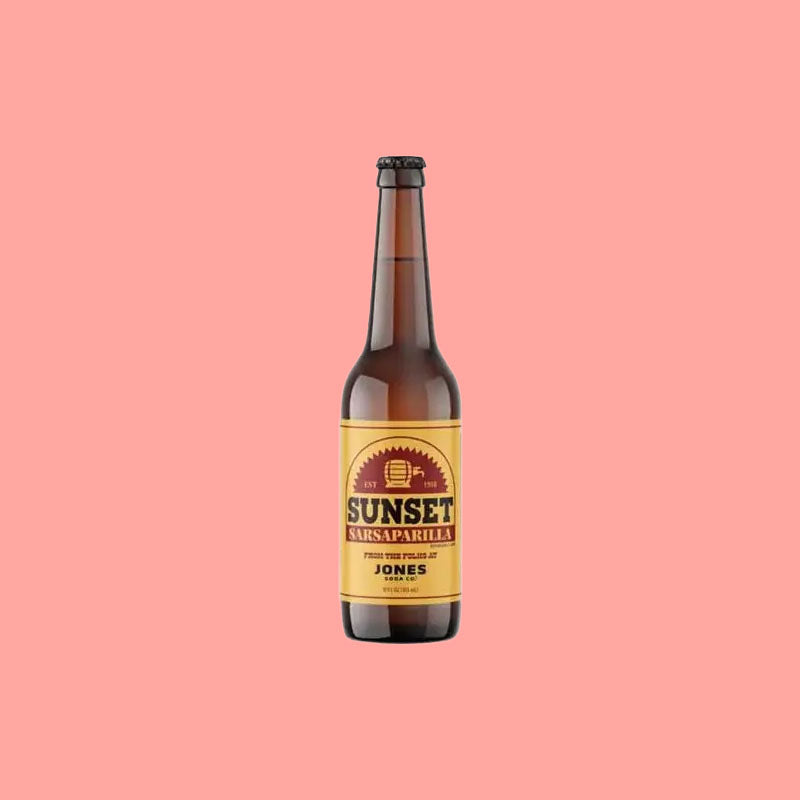 Jones Soda Fallout Sunset Sarsaparilla 12oz (USA)
