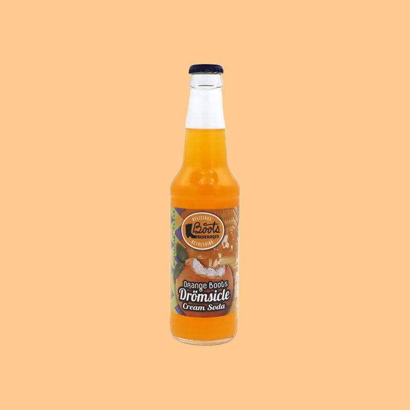 Boots Beverages Orange Dromsicle Cream Soda 12oz (USA)