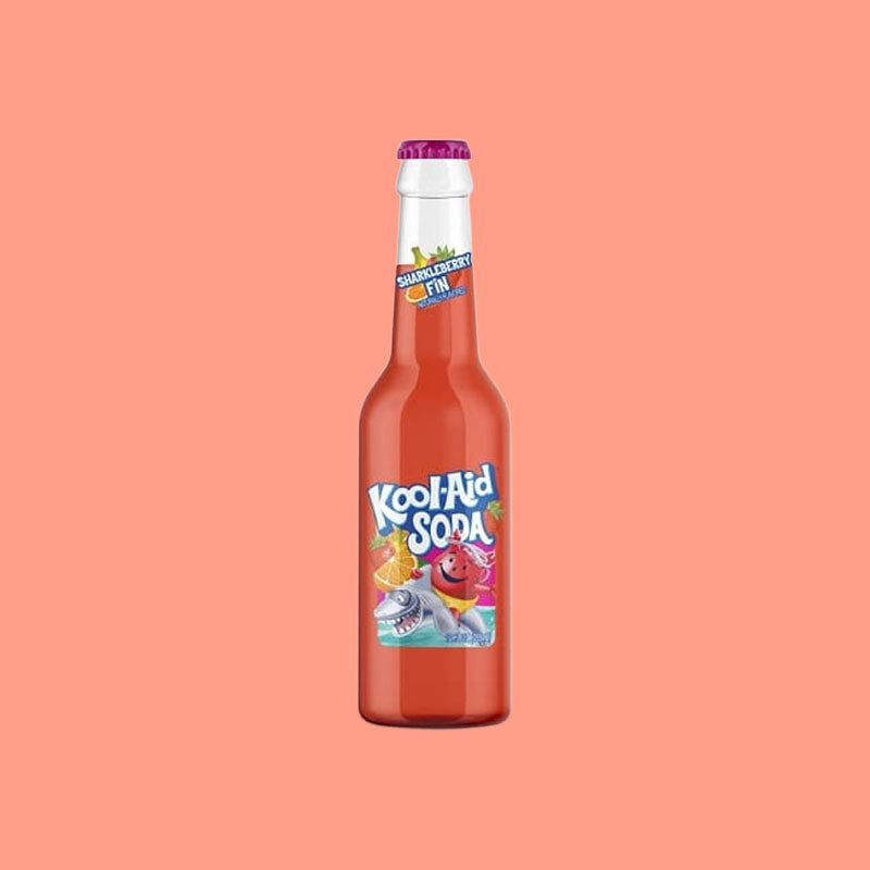 Kool-Aid Soda Sharkleberry Fin 12oz (USA)