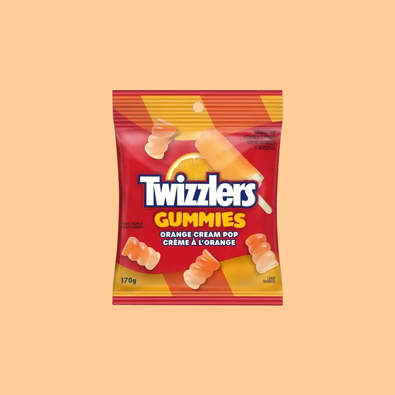 Twizzlers Orange Cream Pop 170g (Canada)