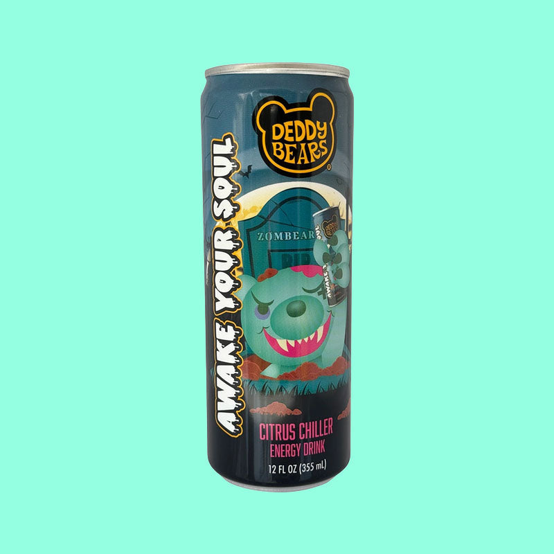Halloween | Deddy Bears Awake Your Soul Energy Drink 12oz (China)