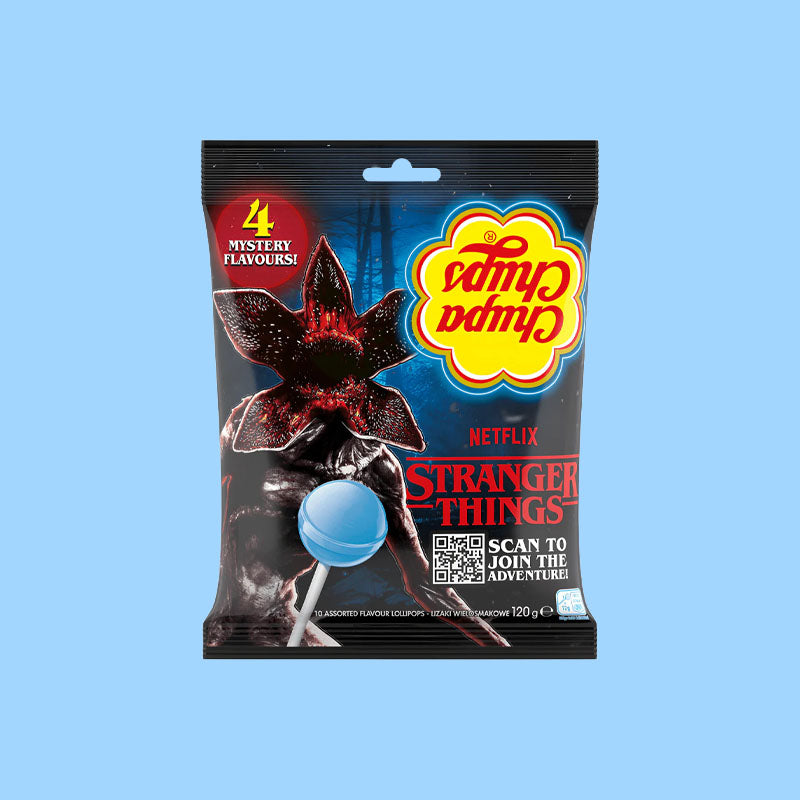 Chupa Chups Stranger Things Lolipops Upside Down 120g (Spain)