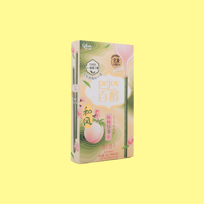 Glico Pejoy Mild Peach & Matcha 42g (China)