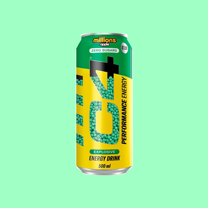 C4 Energy Millions Apple Explosive 500ml (UK)