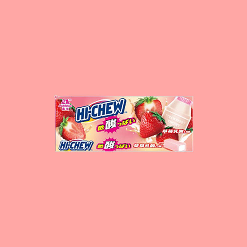 Hi-Chew Strawberry Yogurt 46g (Taiwan)
