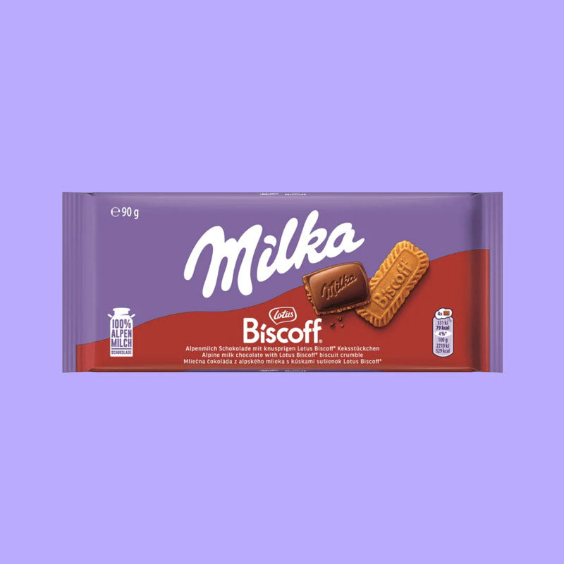 Milka Lotus Biscoff 90g (Europe)