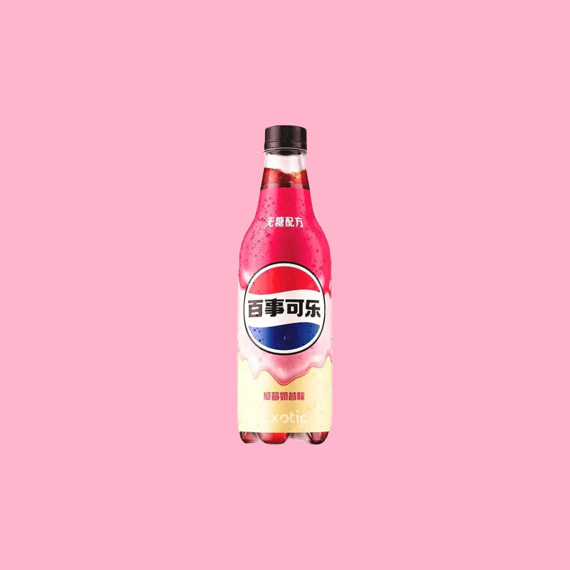 Pepsi Strawberries & Cream 500ml (China)