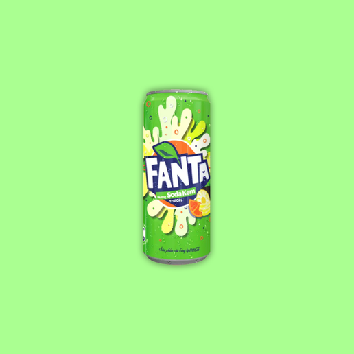 Fanta Cream Soda 330ml (Vietnam)