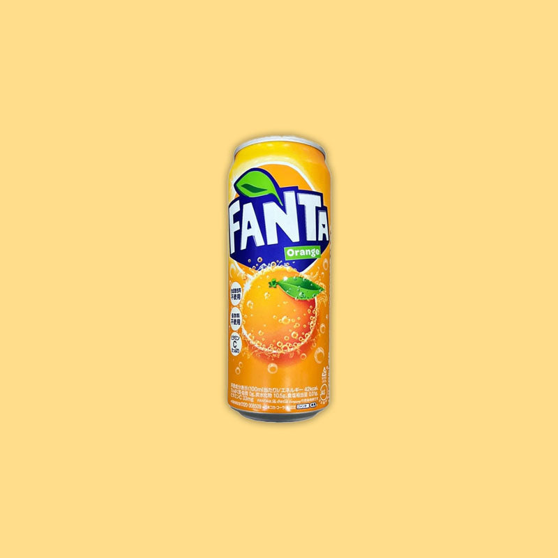Fanta Orange Can 500ml (Japan)