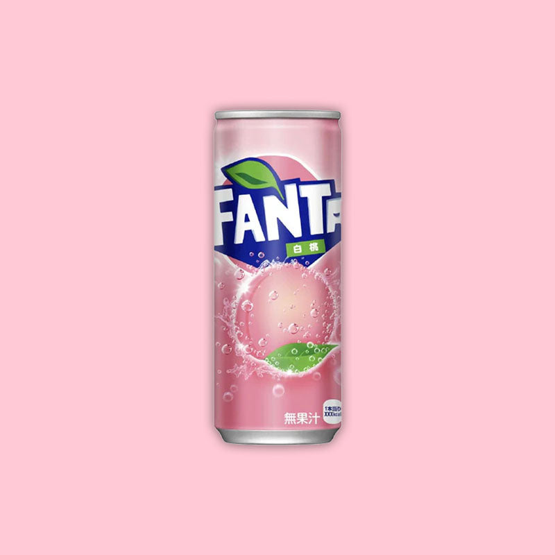 Fanta White Peach Can 500ml (Japan)