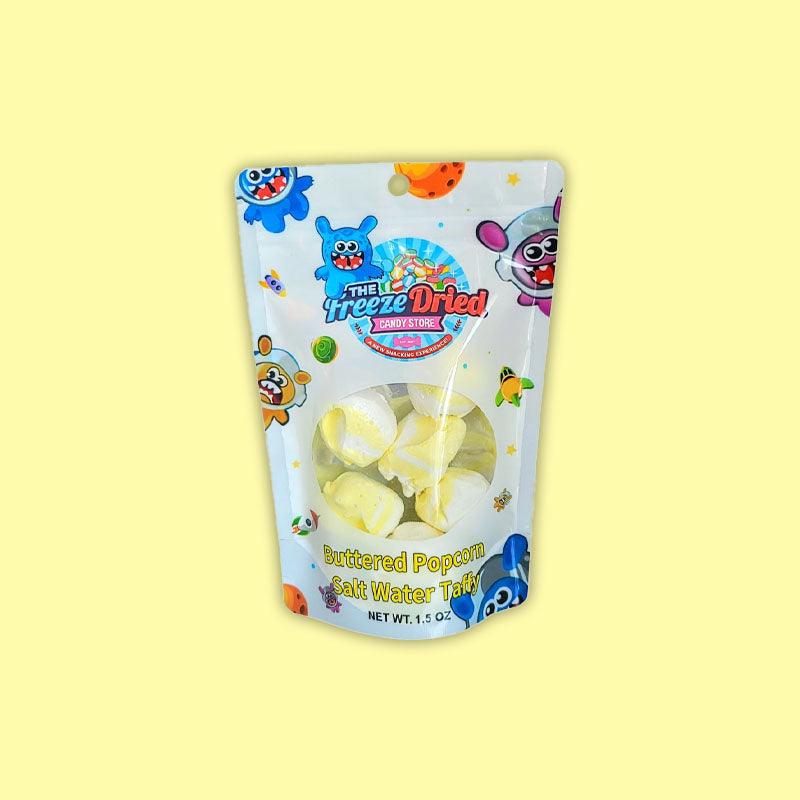 Freeze Dried - Buttered Popcorn Salt Water Taffy 1.5oz