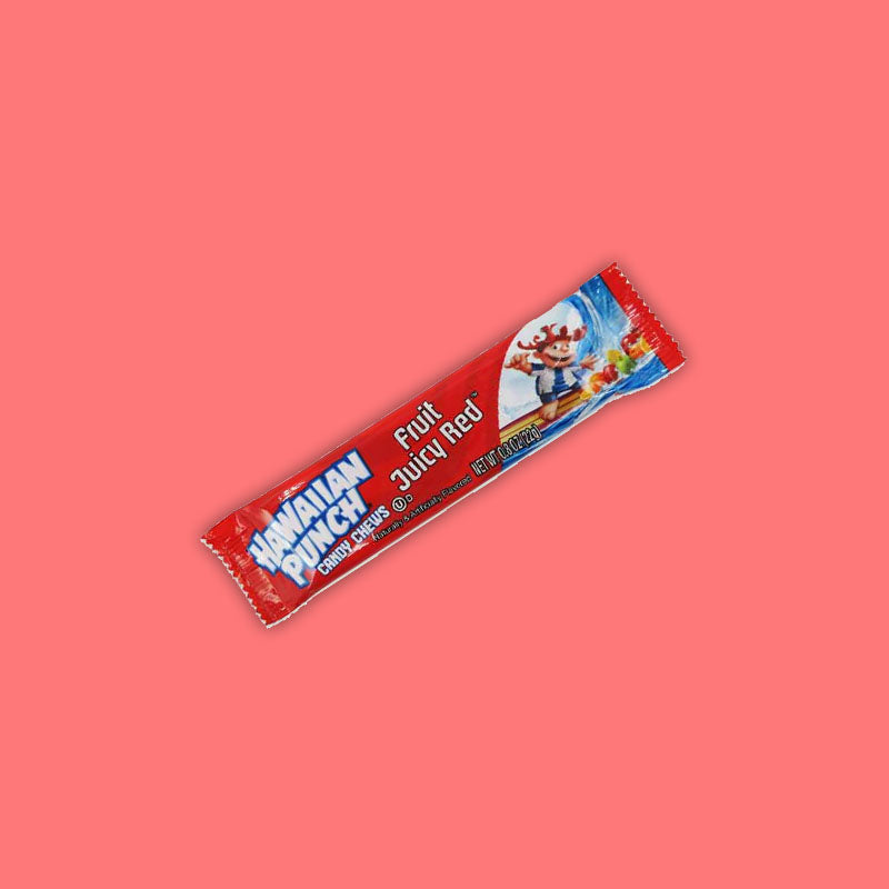 Hawaiian Punch Chews Bar - Fruit Juicy Red .8oz (USA)