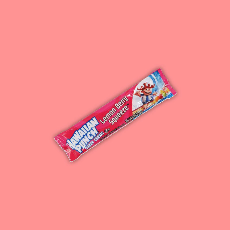 Hawaiian Punch Chews Bar - Lemon Berry Squeeze .8oz (USA)