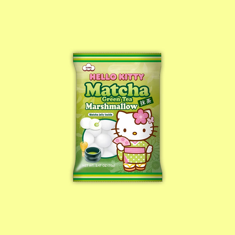 Hello Kitty Marshmallows Matcha Green Tea 70g (Japan)