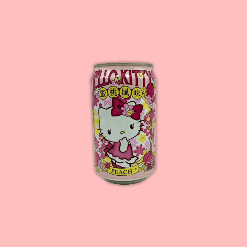 Hello Kitty Peach Soda 11.1oz (China)