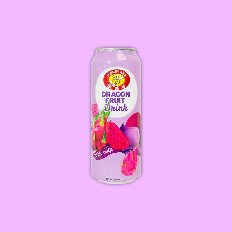 Honey Bee Dragon Fruit Drink w/ Pulp 500ml (Vietnam)