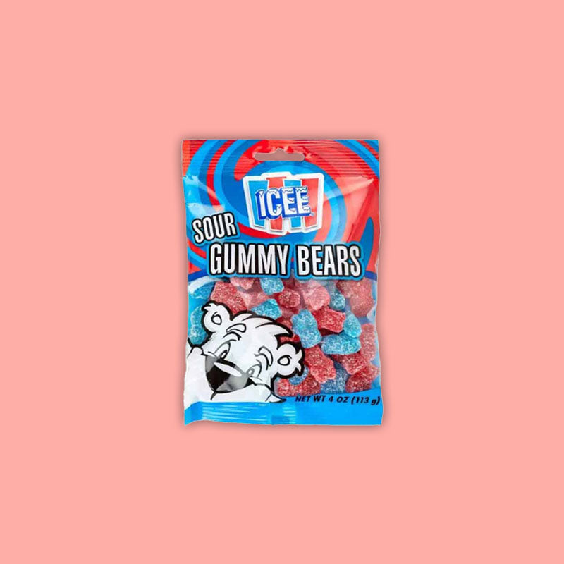 Icee Sour Gummy Bears 3.98oz (USA)
