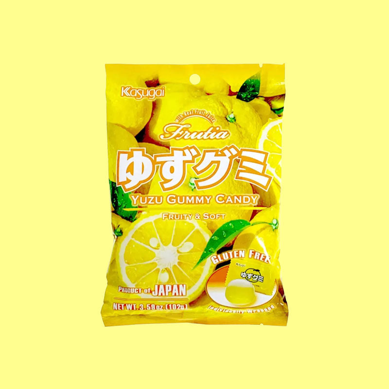 Kasugai Gummy Candy Yuzu 3.6oz (Japan)