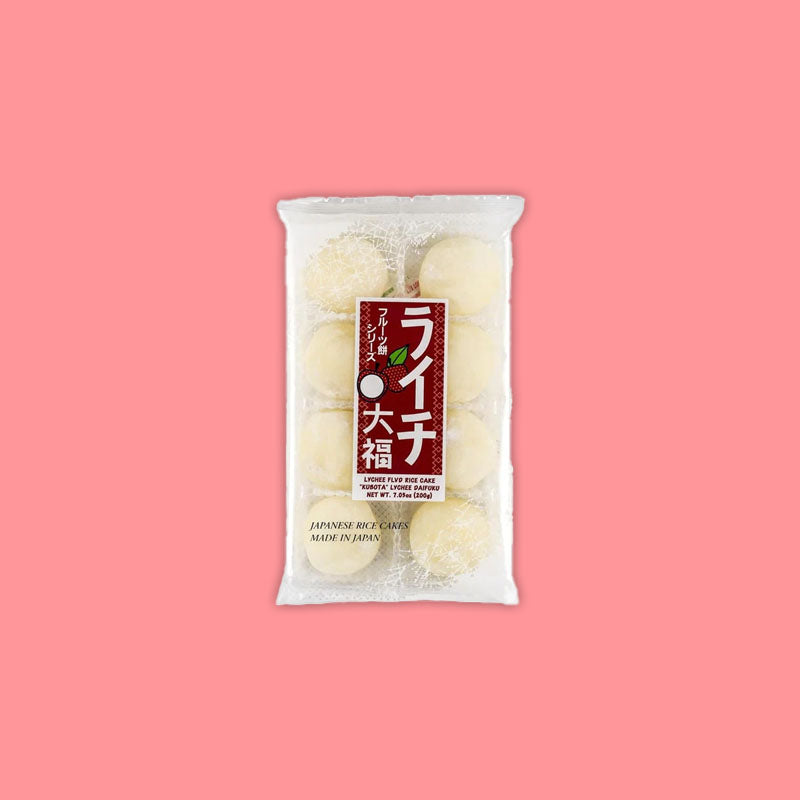 Kubota Baked Soft Mochi - Lychee 200g (Japan)