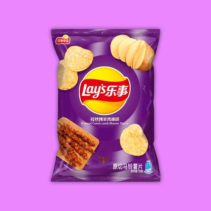 Lay's Roasted Cumin Lamb 70g (China)